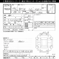 BMW 1-Series лот № 70224 оценка 3.5  с аукциона в Японии 7