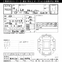 Toyota BB лот № 70226 оценка 3.5  с аукциона в Японии 7