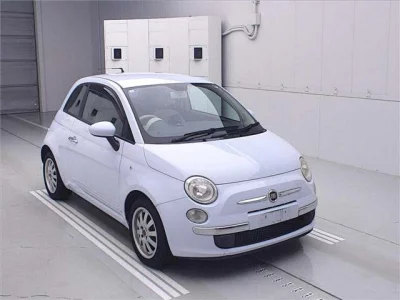 Fiat 500  с аукциона в Японии