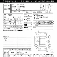 Suzuki MRWAGON лот № 70294 оценка 3.5  с аукциона в Японии 7
