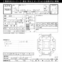 Toyota ESTIMA лот № 70301 оценка 3.5  с аукциона в Японии 7