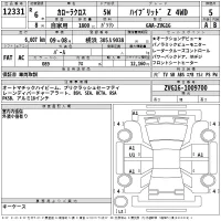 Toyota COROLLA CROSS лот № 12331 оценка 5  с аукциона в Японии 2
