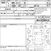 BMW 5-Series лот № 5004 оценка 4.5  с аукциона в Японии 2