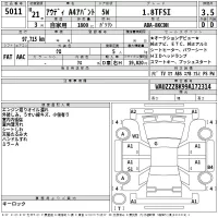 Audi A4 лот № 5011 оценка 3.5  с аукциона в Японии 2