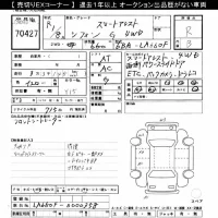 Subaru CHIFFON лот № 70427 оценка R  с аукциона в Японии 7