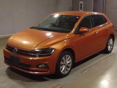 Volkswagen POLO  с аукциона в Японии