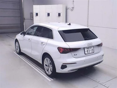 Audi A3  с аукциона в Японии