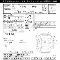 Suzuki CARRY TRUCK лот № 70578 оценка R  с аукциона в Японии 7