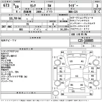 Nissan SERENA лот № 673 оценка 3  с аукциона в Японии 2