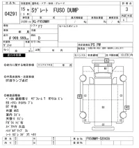 Mitsubishi SUPER GREAT лот № 4291 оценка 3  с аукциона в Японии 8