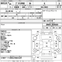 Toyota PRIUS PHV лот № 80514 оценка 3  с аукциона в Японии 2