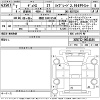 Hino DUTRO лот № 63507 оценка 5  с аукциона в Японии 2