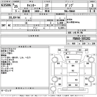 Mitsubishi CANTER лот № 63506 оценка 3  с аукциона в Японии 2