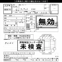 Fiat 500 лот № 80678 оценка ***  с аукциона в Японии 3