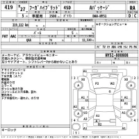 Nissan FUGA лот № 419 оценка RA  с аукциона в Японии 2