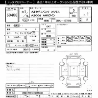 Mercedes-Benz A CLASS лот № 60406 оценка 4.5  с аукциона в Японии 8