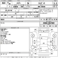 Toyota HARRIER лот № 464 оценка 3.5  с аукциона в Японии 2