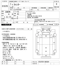 Mitsubishi CANTER лот № 1676 оценка R  с аукциона в Японии 10