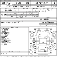 Toyota PREMIO лот № 569 оценка R  с аукциона в Японии 2