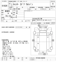 Mitsubishi CANTER лот № 1826 оценка R  с аукциона в Японии 10