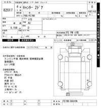 Mitsubishi CANTER лот № 82017 оценка 0  с аукциона в Японии 6