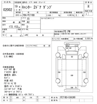 Mitsubishi CANTER лот № 2002 оценка R  с аукциона в Японии 11