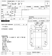 Mitsubishi CANTER лот № 2018 оценка 3  с аукциона в Японии 10