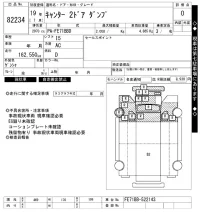 Mitsubishi CANTER лот № 82234 оценка 0  с аукциона в Японии 6