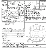 Suzuki PALETTE лот № 3016 оценка R  с аукциона в Японии 10