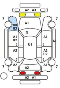 Toyota COROLLA лот № 11044 оценка 3.5  с аукциона в Японии 11