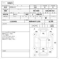 Honda ACTY TRUCK лот № 1023 оценка 3  с аукциона в Японии 6