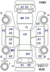 Honda VAMOS лот № 26071 оценка R  с аукциона в Японии 8
