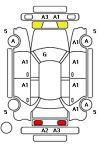 Volvo S60 лот № 31005 оценка 4  с аукциона в Японии 11