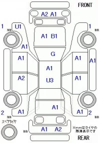 Honda ODYSSEY лот № 26099 оценка 3.5  с аукциона в Японии 9