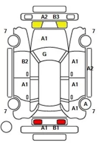 Nissan LEAF лот № 14001 оценка 3  с аукциона в Японии 10