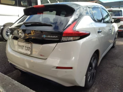Nissan LEAF  с аукциона в Японии