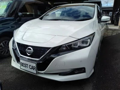 Nissan LEAF  с аукциона в Японии