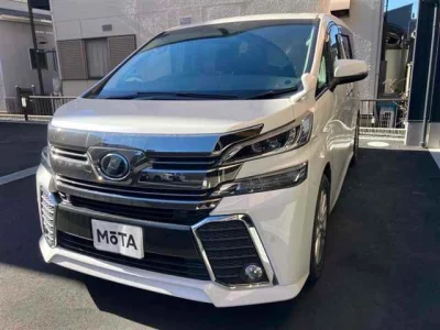 Toyota VELLFIRE  с аукциона в Японии