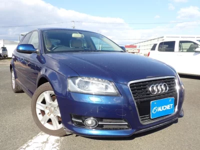 Audi A3  с аукциона в Японии