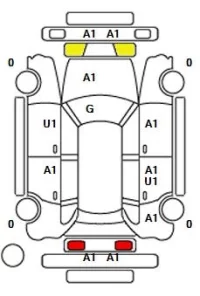 Volkswagen TIGUAN лот № 33511 оценка 4  с аукциона в Японии 11