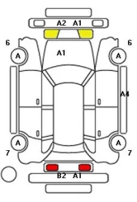 Audi A7 лот № 33517 оценка 4  с аукциона в Японии 11
