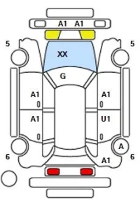 Audi Q3 лот № 33516 оценка 4.5  с аукциона в Японии 11