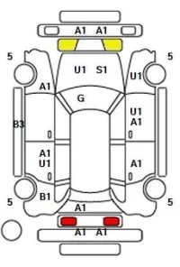 Suzuki SWIFT лот № 25013 оценка 3.5  с аукциона в Японии 11
