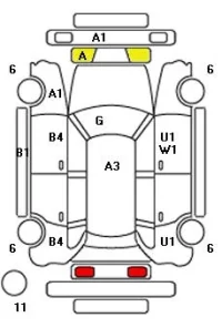 Toyota PORTE лот № 33526 оценка 3.5  с аукциона в Японии 11