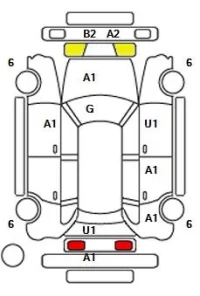 Audi Q3 лот № 33534 оценка 4  с аукциона в Японии 9