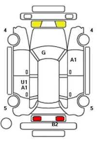 Audi Q2 лот № 33535 оценка 4.5  с аукциона в Японии 11