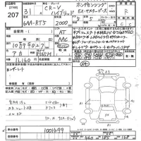 Honda CR-V лот № 207 оценка R  с аукциона в Японии 10