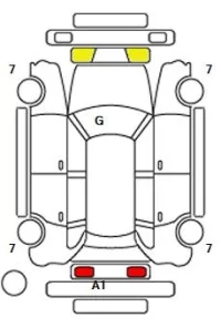 Lexus RX лот № 33540 оценка 5  с аукциона в Японии 11