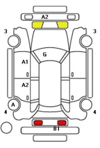 Audi RS Q3 лот № 33542 оценка 4.5  с аукциона в Японии 11