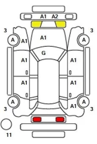 Audi S3 лот № 33548 оценка 4  с аукциона в Японии 11